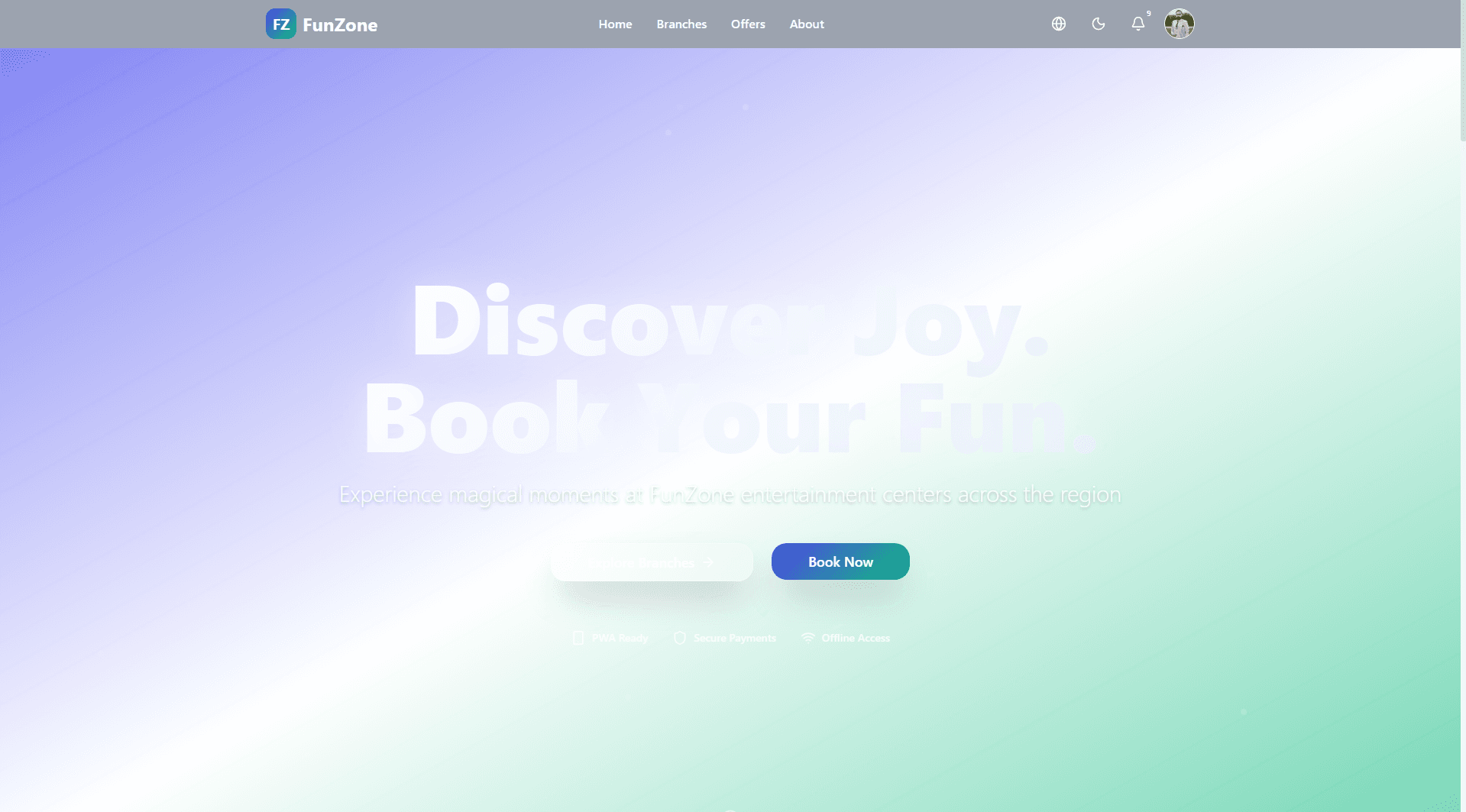 funzone - nextjs project