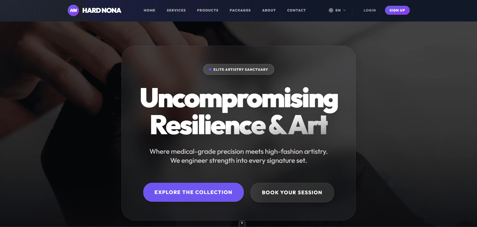 Hard Nona - Next.js project